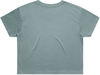 Am image of a Custom AS Colour Women's Crop Tee in Mineral!