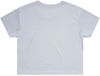 Am image of a Custom AS Colour Women's Crop Tee in Powder!