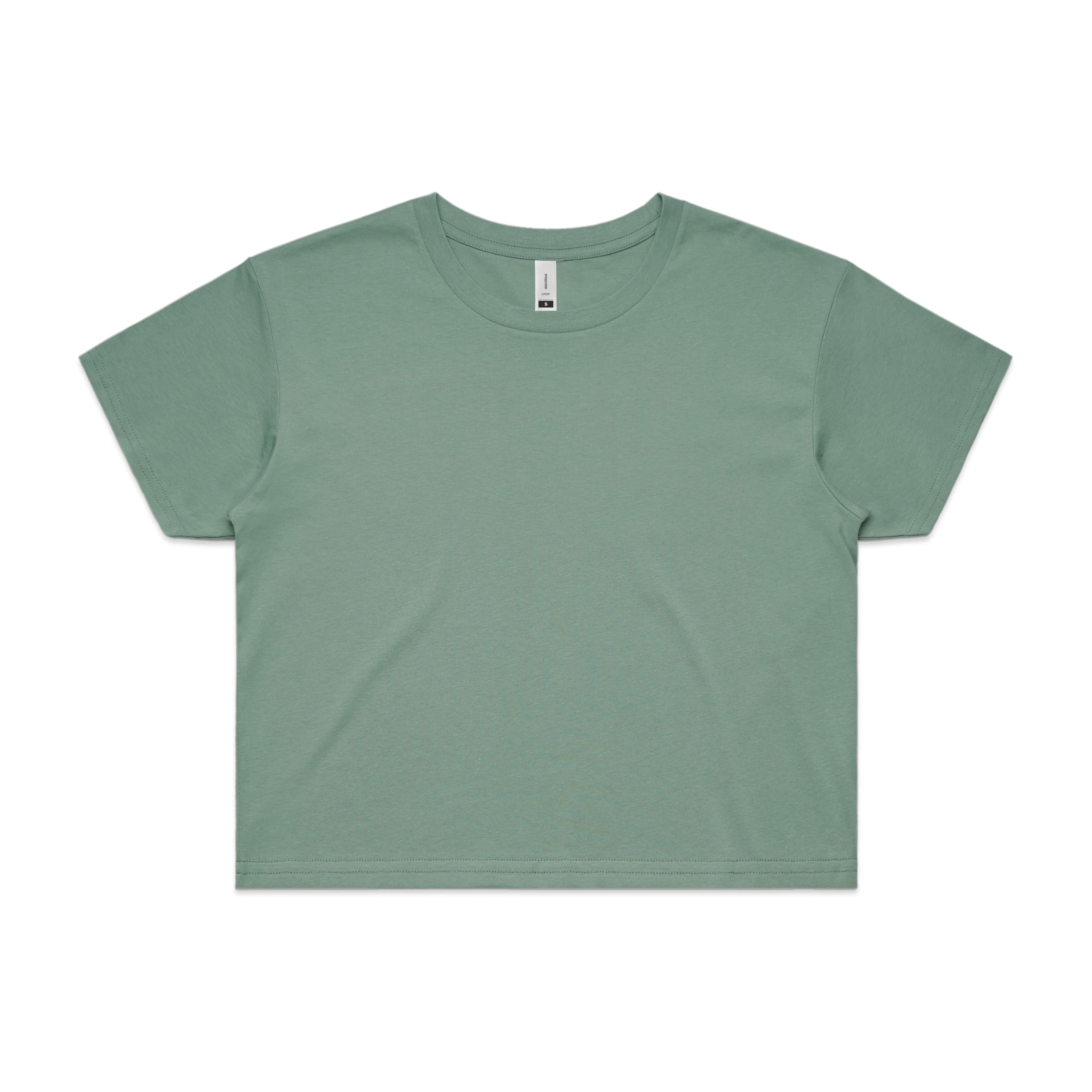 AS Colour Women's Crop Tee in Sage