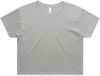 Am image of a Custom AS Colour Women's Crop Tee in Storm!