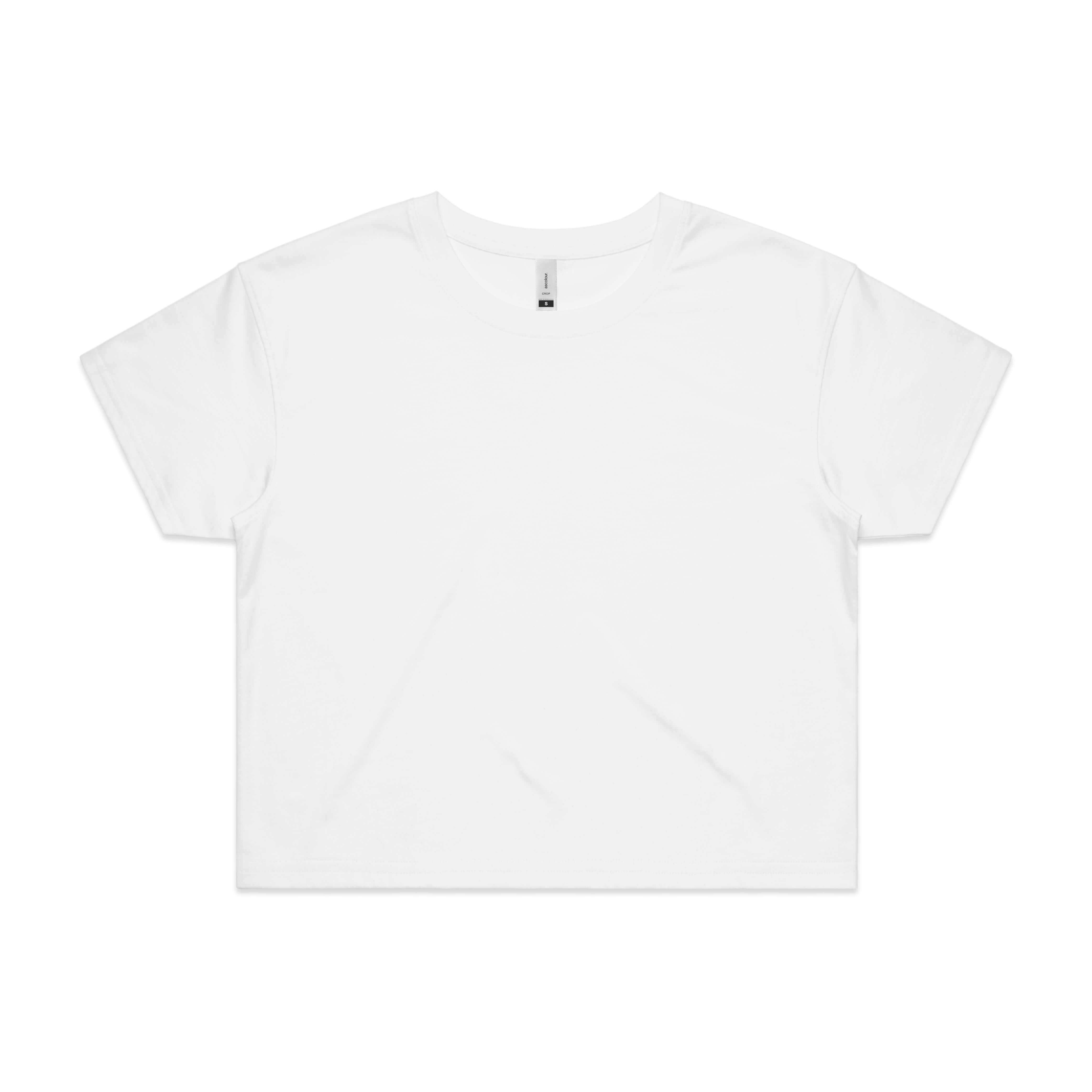 AS Colour Women's Crop Tee in White