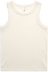 An image of a Custom AS Colour Womens Organic Rib Tank in Ecru!