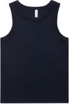 An image of a Custom AS Colour Womens Organic Rib Tank in Navy!