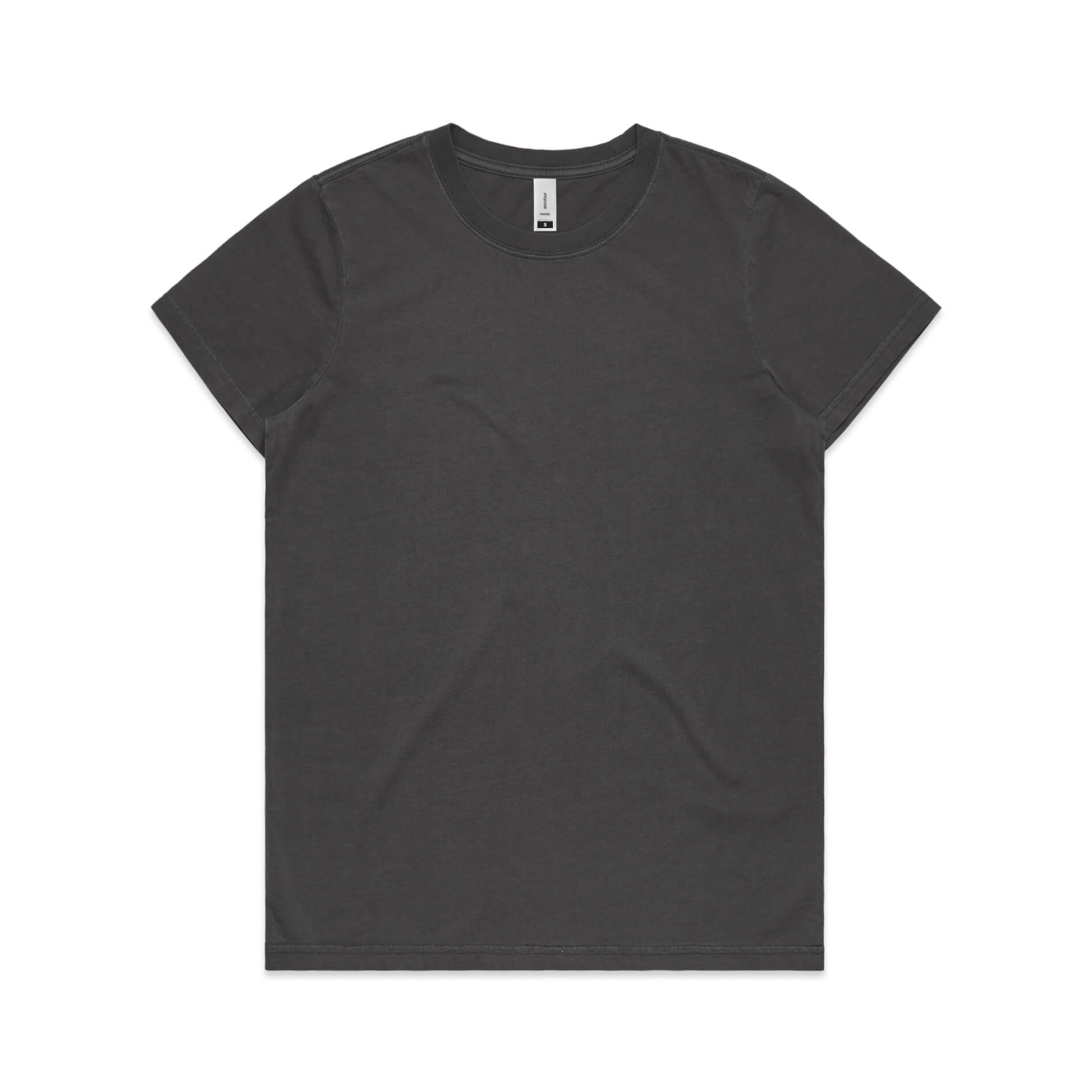 AS Colour Women's Faded Tee in Faded Black