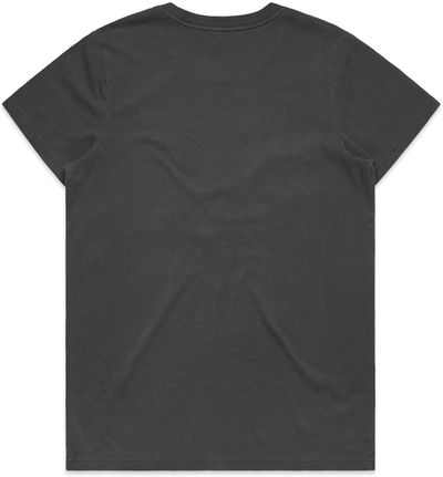 Am image of a Custom AS Colour Women's Faded Tee in Faded Black!