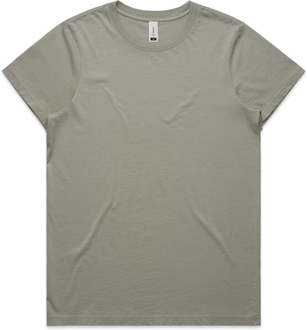 Am image of a Custom AS Colour Women's Faded Tee in Faded Dust!