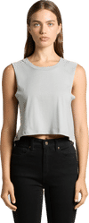 An image of a Custom AS Colour Womens Crop Tank Top!