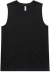 Am image of a Custom AS Colour Womens Upside Tank in Black!