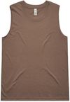 Am image of a Custom AS Colour Womens Upside Tank in Musk!