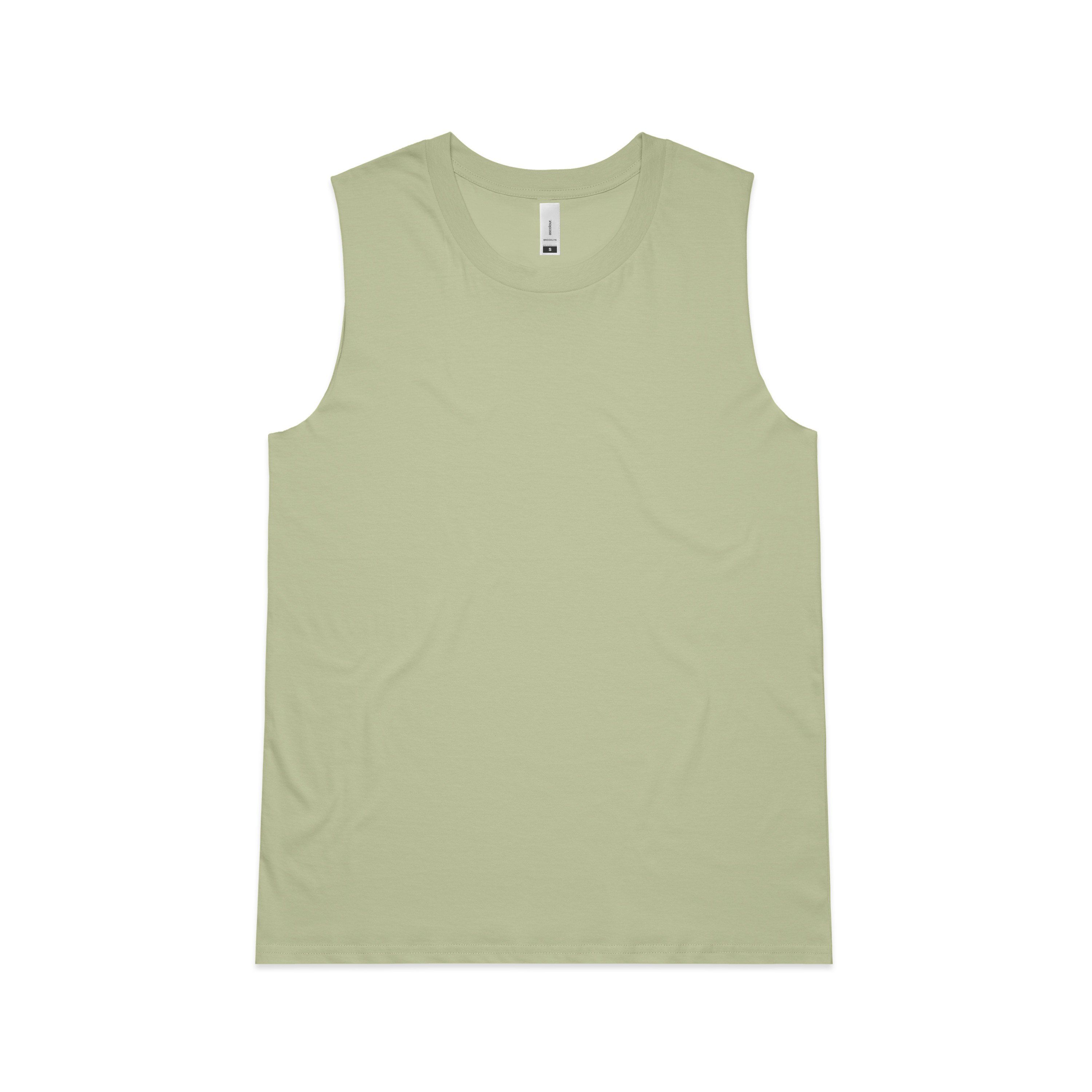 AS Colour Womens Upside Tank in Pistachio