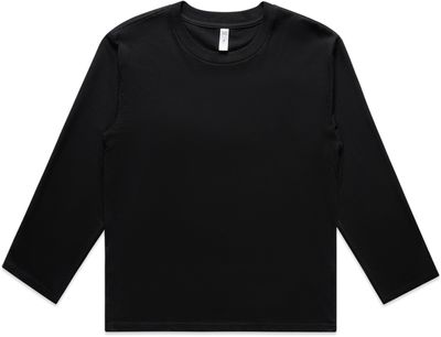 Am image of a Custom AS Colour Womens Martina Long Sleeve in Black!