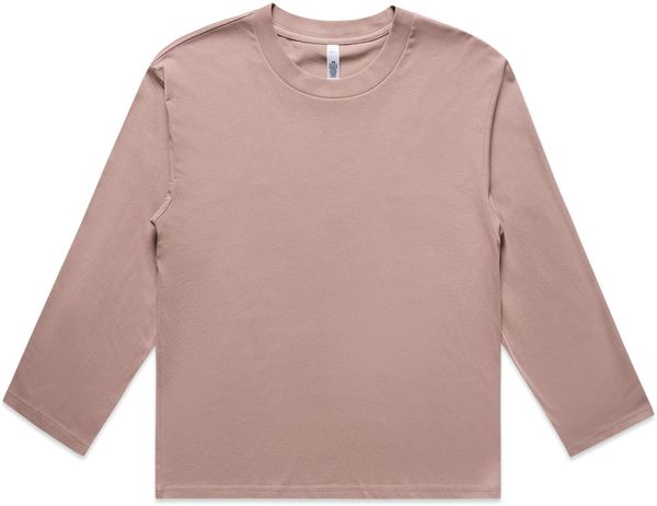 Am image of a Custom AS Colour Womens Martina Long Sleeve in Hazy Pink!