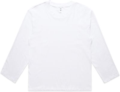 Am image of a Custom AS Colour Womens Martina Long Sleeve in White!