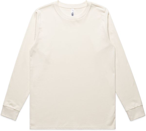 Am image of a Custom AS Colour Womens Classic Long Sleeve in Ecru!