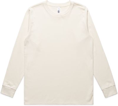 Am image of a Custom AS Colour Womens Classic Long Sleeve in Ecru!