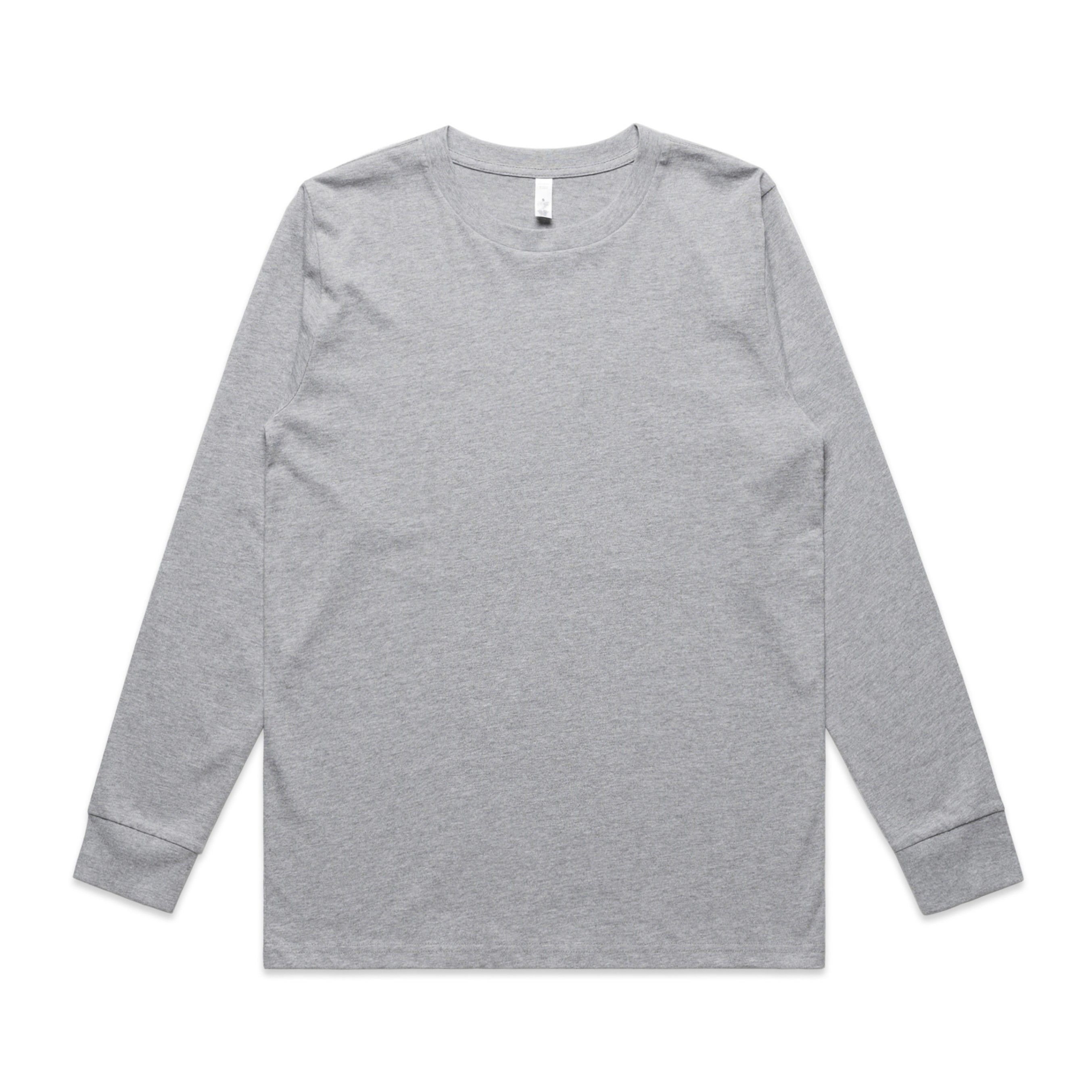 AS Colour Womens Classic Long Sleeve in Athletic Heather
