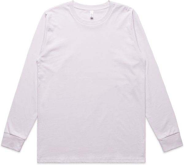 Am image of a Custom AS Colour Womens Classic Long Sleeve in Orchid!