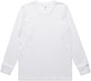 Am image of a Custom AS Colour Womens Classic Long Sleeve in White!