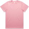Am image of a Custom AS Colour Womens Heavy Tee in Bubblegum!