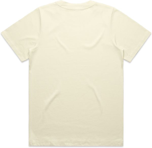 Am image of a Custom AS Colour Womens Heavy Tee in Butter!