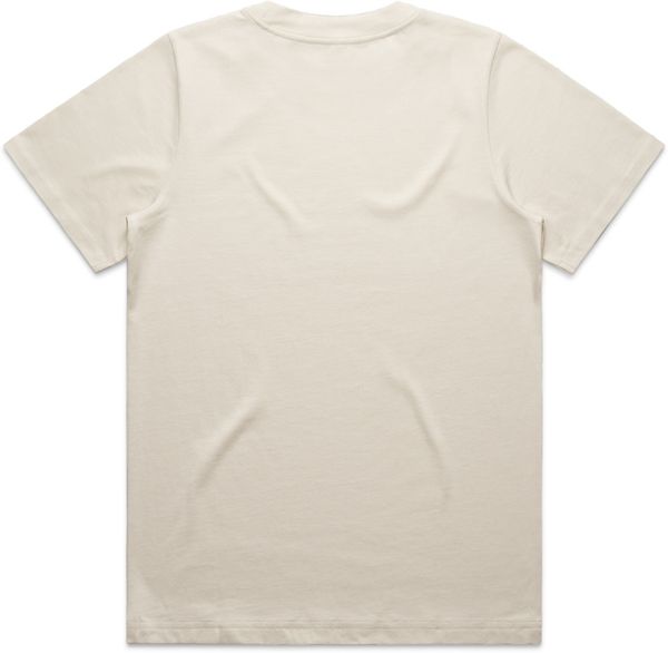 Am image of a Custom AS Colour Womens Heavy Tee in Ecru!