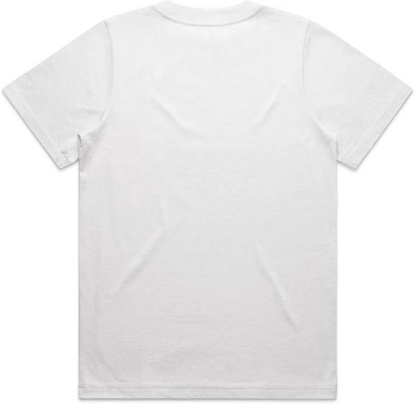 Am image of a Custom AS Colour Womens Heavy Tee in White!