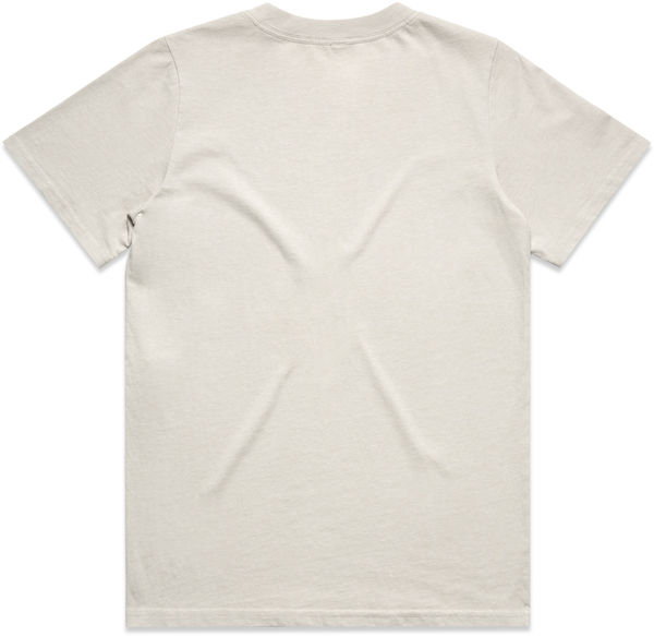 Am image of a Custom AS Colour Womens Heavy Faded Tee in Faded Bone!