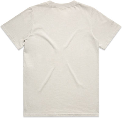 Am image of a Custom AS Colour Womens Heavy Faded Tee in Faded Bone!