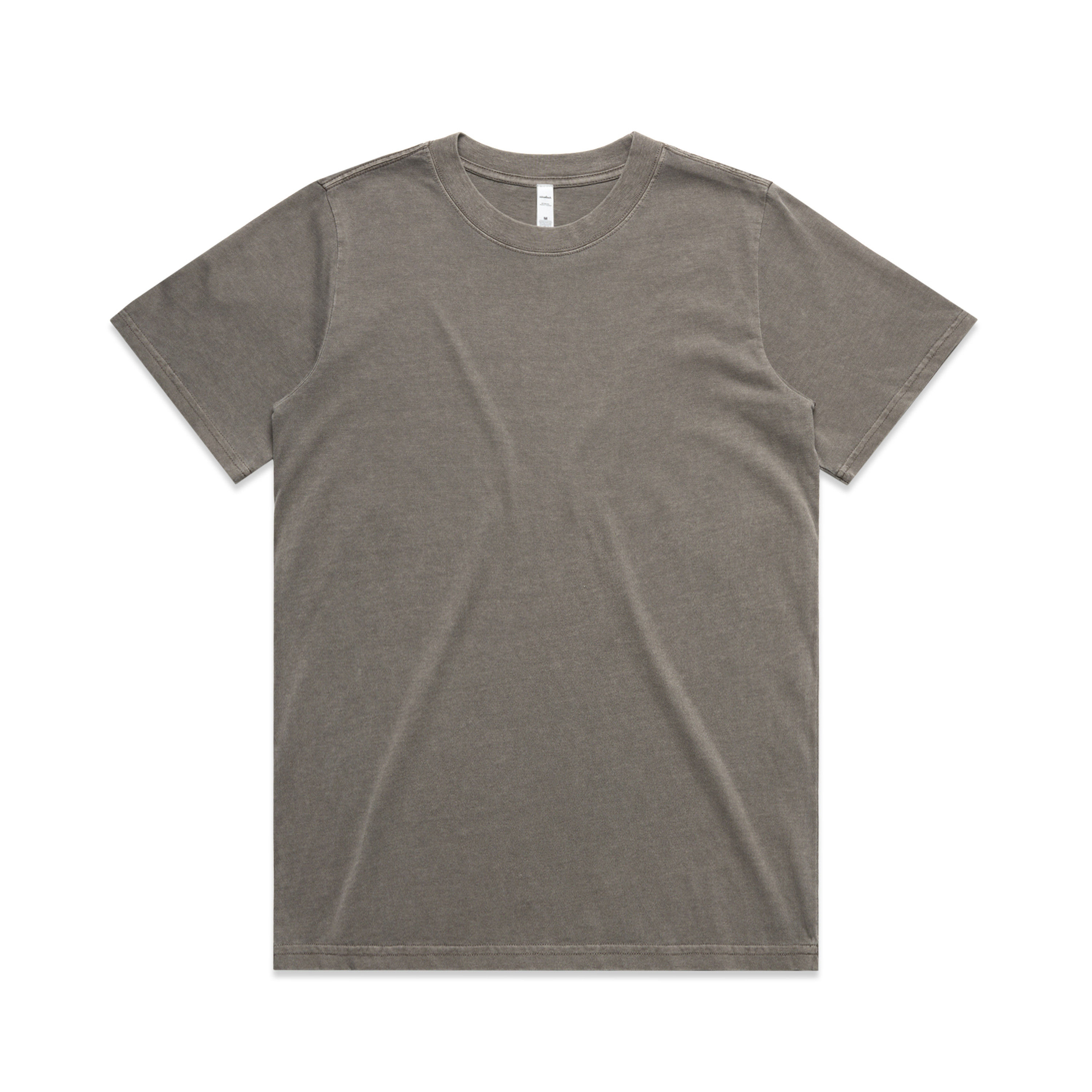 AS Colour Womens Heavy Faded Tee in Faded Grey