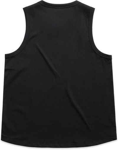 Am image of a Custom AS Colour Womens Martina Tank in Black!