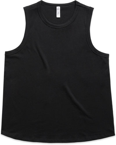 Am image of a Custom AS Colour Womens Martina Tank in Black!