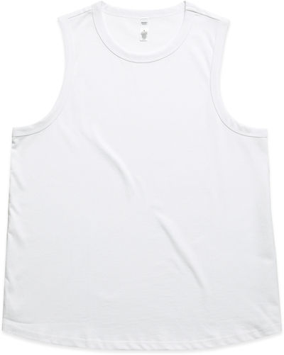 Am image of a Custom AS Colour Womens Martina Tank in White!