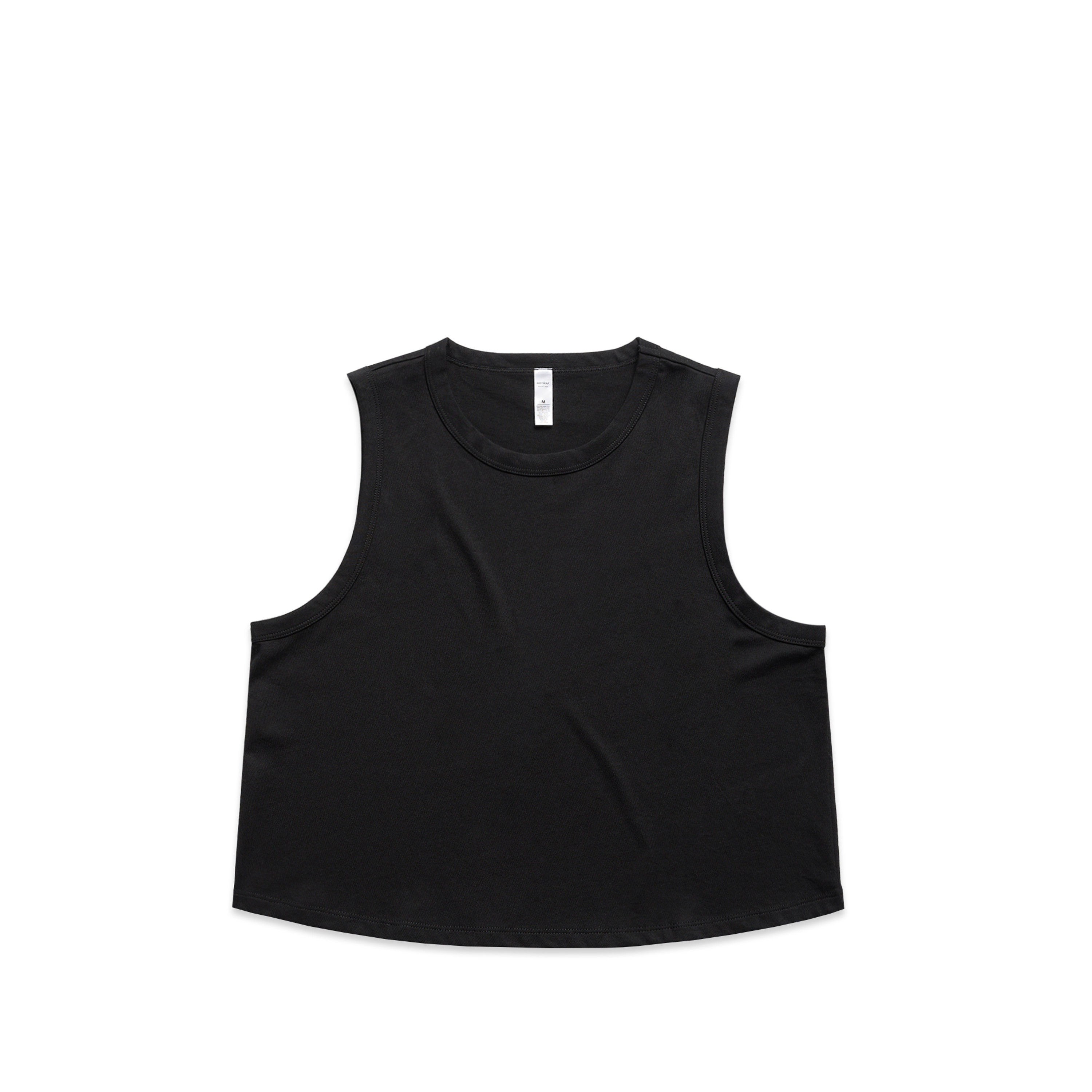 AS Colour Womens Martina Crop Tank in Black