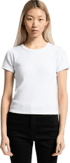An image of a Custom AS Colour Womens Organic Rib Tee!
