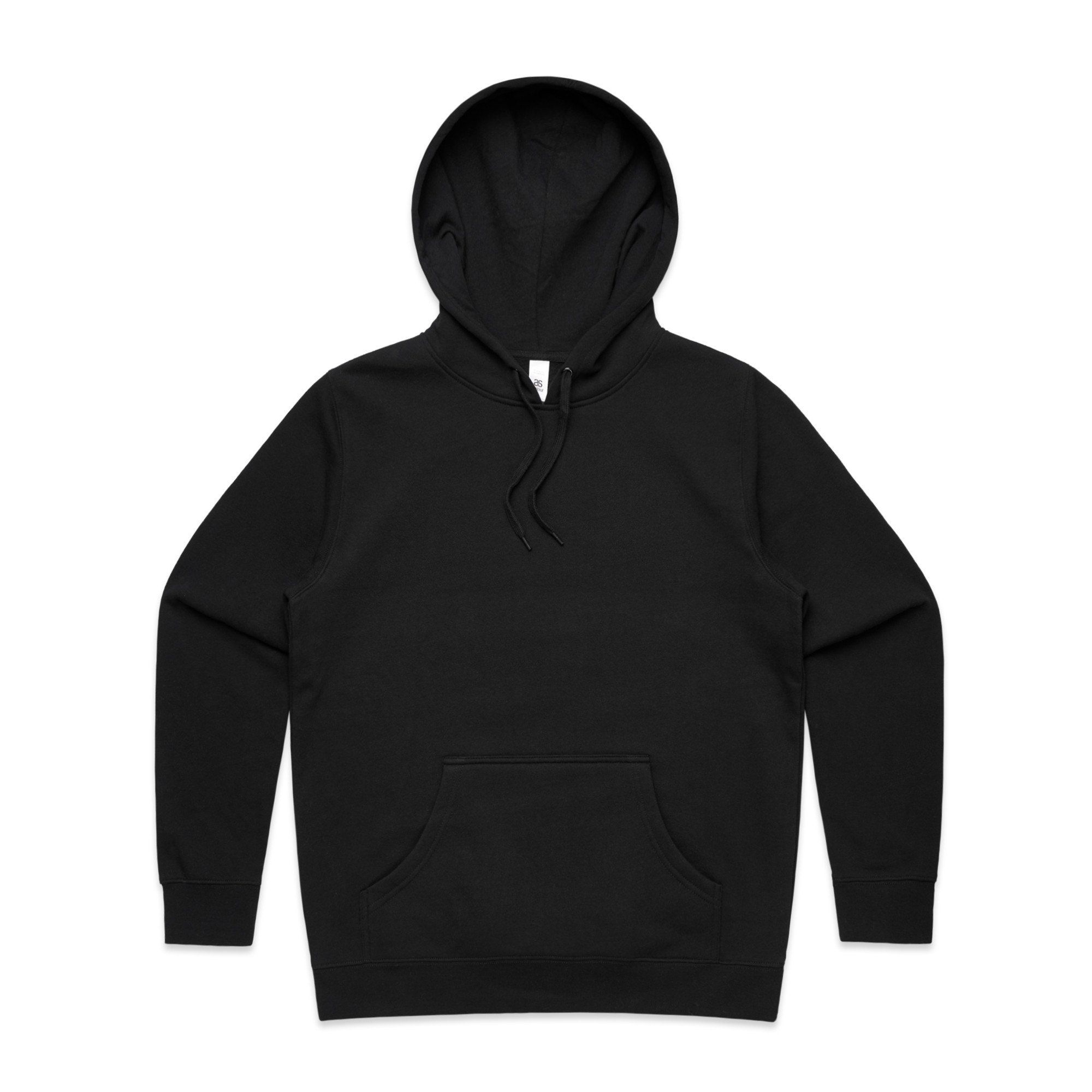 AS Colour Womens Stencil Hoodie in Black
