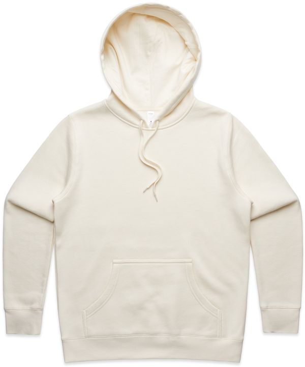 Am image of a Custom AS Colour Womens Stencil Hoodie in Ecru!