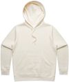 Am image of a Custom AS Colour Womens Stencil Hoodie in Ecru!