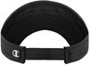 Am image of a Custom Champion Twill Visor in Black!