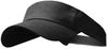 Am image of a Custom Champion Twill Visor in Black!