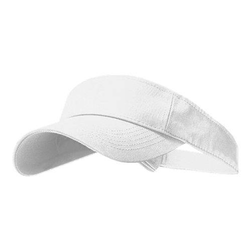 Champion Twill Visor in White