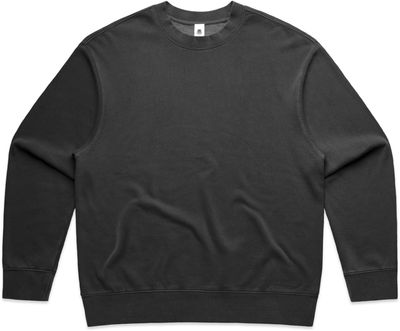 Am image of a Custom AS Colour Womens Faded Crewneck in Faded Black!