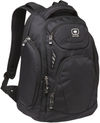 Am image of a Custom Ogio Mercur Backpack in Black!