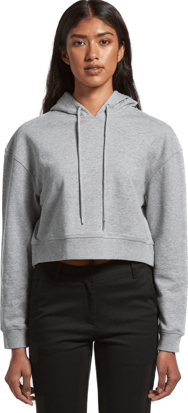 An image of a Custom AS Colour Women's Crop Hood!