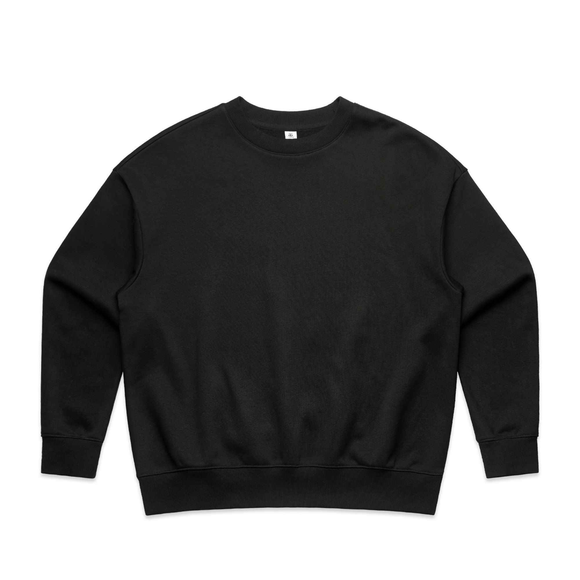 AS Colour Womens Heavy Crewneck in Black