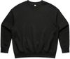 Am image of a Custom AS Colour Womens Heavy Crewneck in Black!