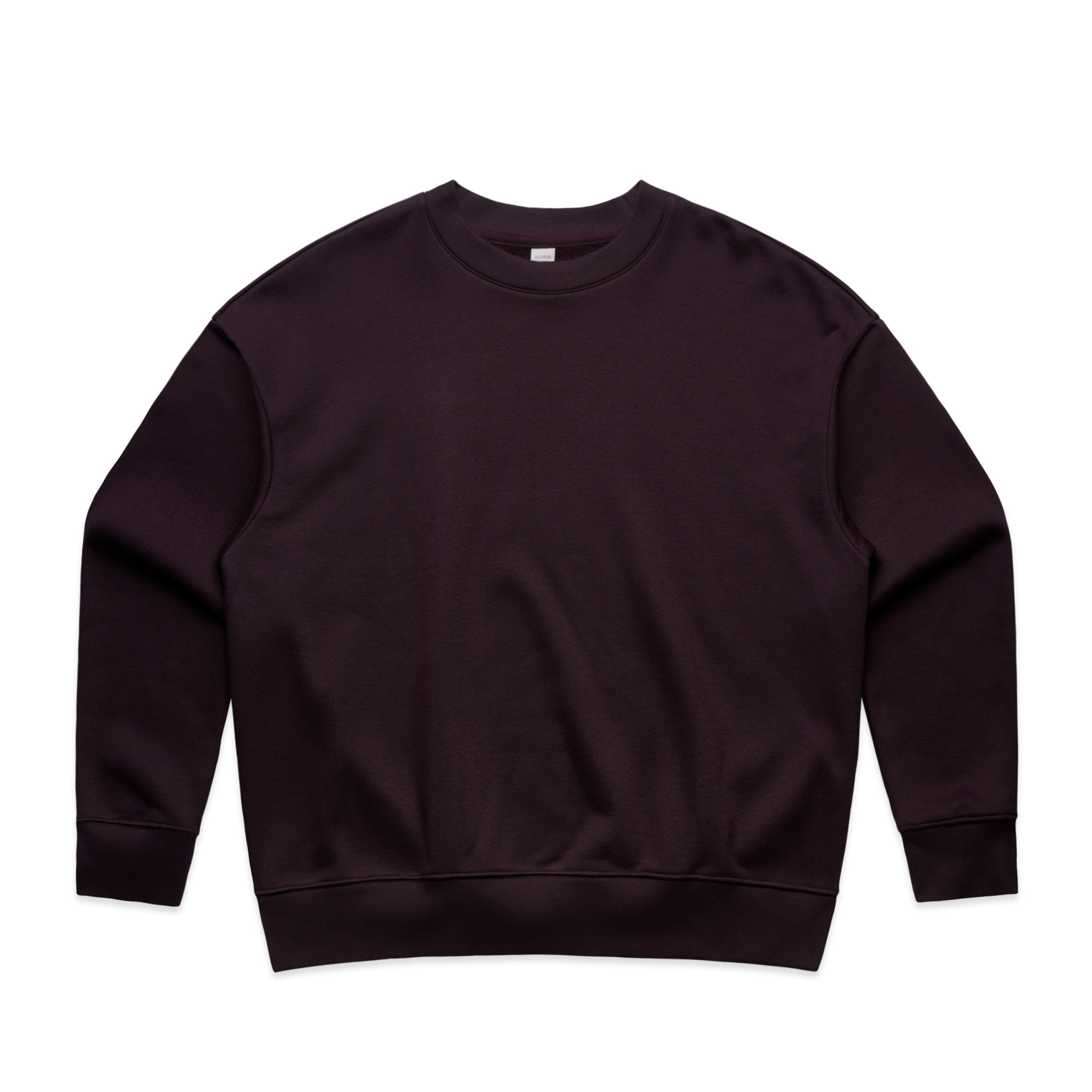 AS Colour Womens Heavy Crewneck in Plum
