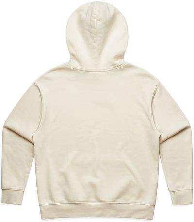 Am image of a Custom AS Colour Womens Heavy Hoodie in Ecru!