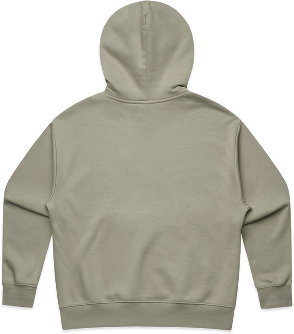 Am image of a Custom AS Colour Womens Heavy Hoodie in Eucalyptus!