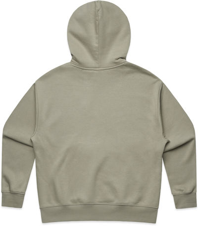 Am image of a Custom AS Colour Womens Heavy Hoodie in Eucalyptus!