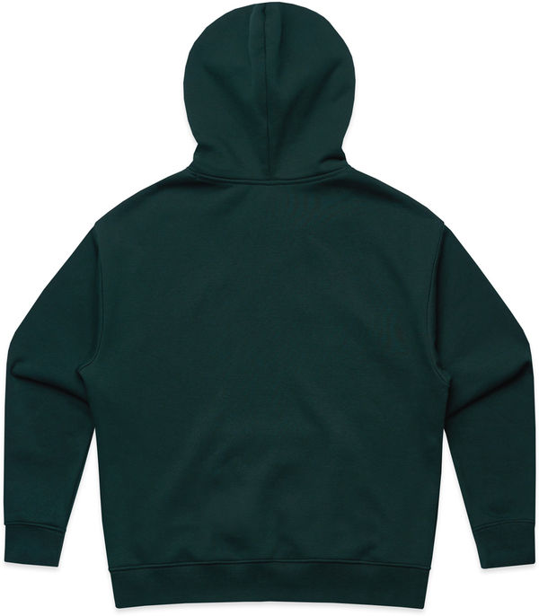 Am image of a Custom AS Colour Womens Heavy Hoodie in Pine Green!